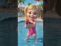बच्चों का वाटर पार्क वाला वीडियो | water park sliding cartoon video #slide