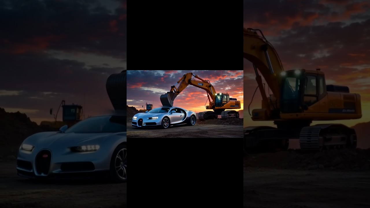 luxury cars become scrap. 