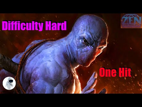 Zen Intergalactic Ninja / One Hit Damage mod / Difficulty Hard / No Use Shield And Ultra Meditation