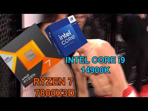 Intel Core i9 14900K VS AMD Ryzen 7 7800X3D