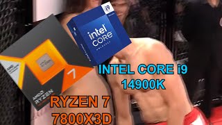 Intel Core i9 14900K VS AMD Ryzen 7 7800X3D