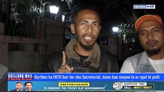 Byrthen ka HITO ban tur sha Secretariat, dawa ban sospon ïa ar ngut ki pulit