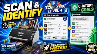 How the Fujitsu fi-7160, TCGplayer Scan & Identify & ChatGPT Save Me Hours
