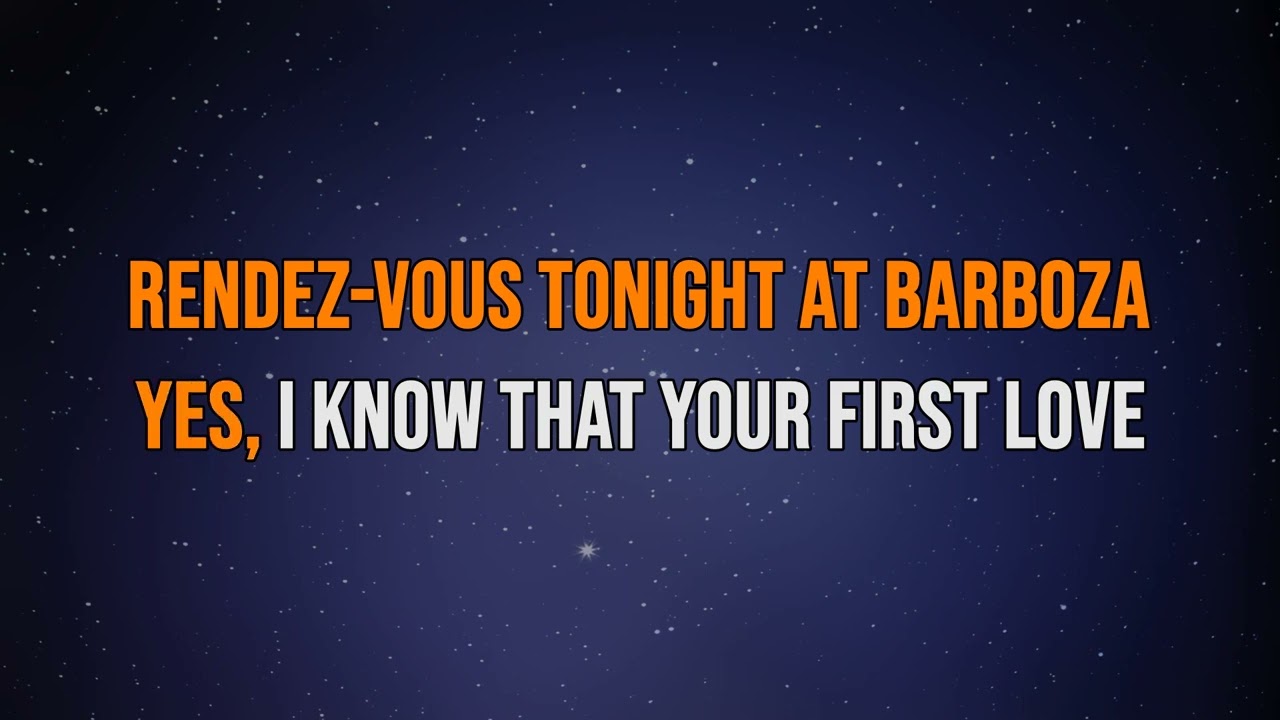 Alpha Blondy - Rendez Vous (karaoke, lower key -2)