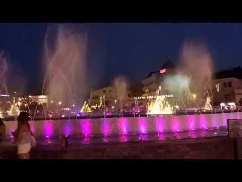 Музыкальный фонтан в Мармарисе (Турция)