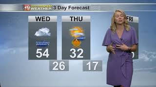 Alyssa's Tuesday morning forecast (11-23)