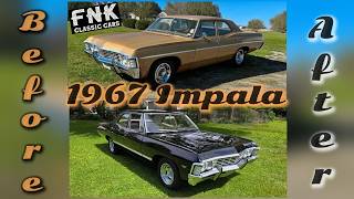 Ultimate Transformation! Supernatural Inspired 67 Impala Before & After - John & Zoey's "Baby"