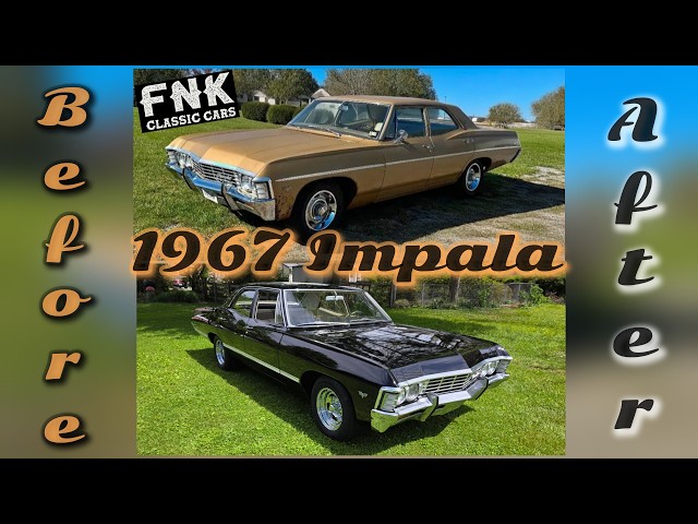 Ultimate Transformation! Supernatural Inspired 67 Impala Before