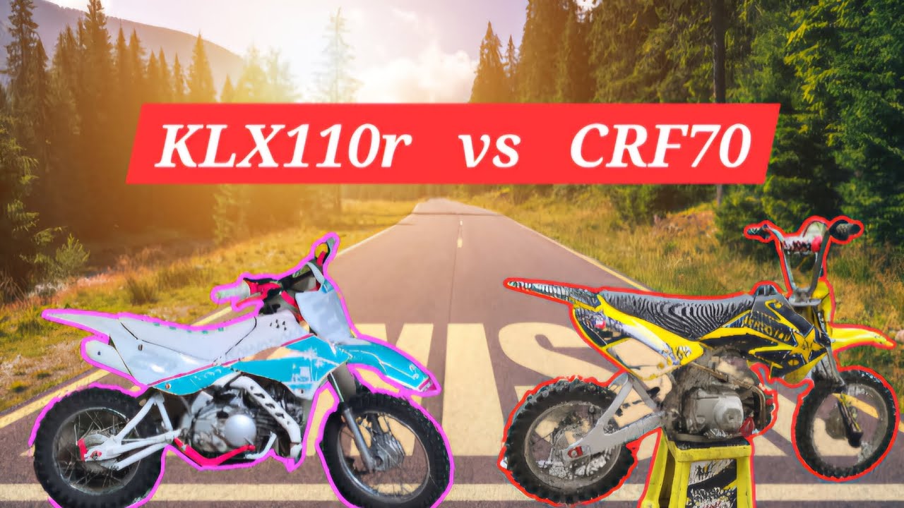 KLX110R vs CRF70 – Which Pit Bike Is Better?