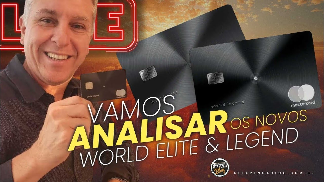 💳Vamos ANALISAR os novos Cartões World Legend e Legend Exclusive! o que esperar destes novos cartões