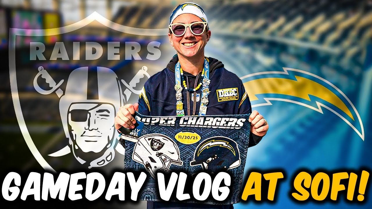 Chargers Vs Raiders Vlog | Rivalry Game Day At SoFi Stadium & 31–14 Win!