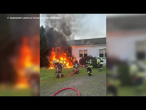 Driver dies after crashing into historic Quaker meeting house on Long ...