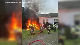 Driver dies after crashing into historic Quaker meeting house on Long Island