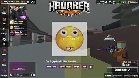 PLAYING KRUNKER AS A NOOB!!! | The start