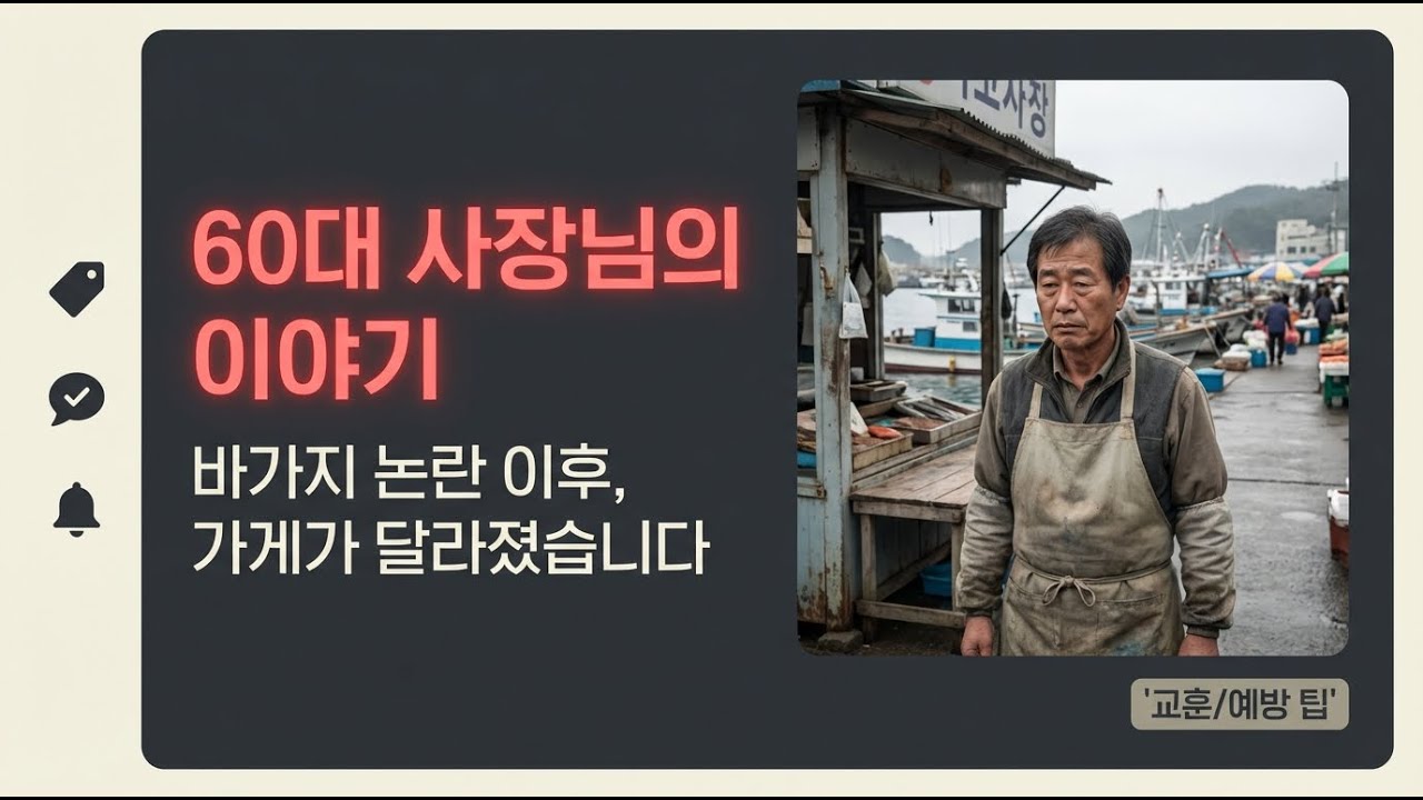 눈탱이 맞고 싶으면 가세요! 1마리에 30만원 영덕대게로 유명한 강구항 관광객 싹다 끊겨..바가지장사에 눈물납니다 |인생사연|오디오북|노후자금사연