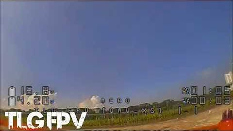 QAV XS Clone Maiden Flight Pt 2 [BetaFlight 3.2 RC6 Dynamic Filter Enabled] Default PIDs and Rates