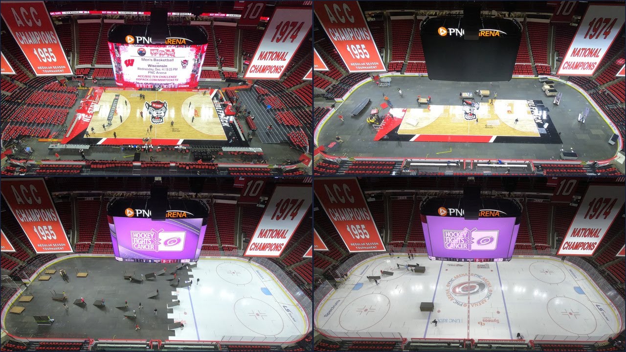 MatSing fast-speed connectivity at PNC Arena - Coliseum