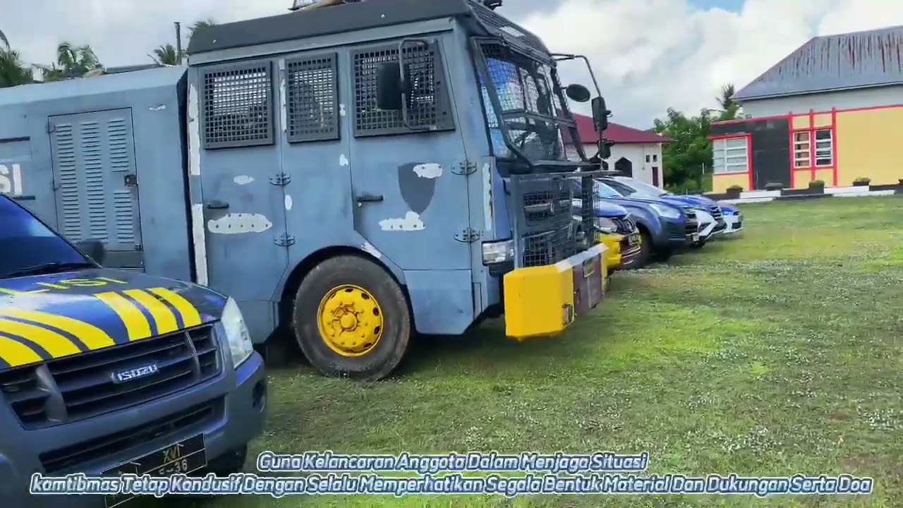 Apel Gelar Pasukan Dalam Rangka Konsolidasi Personil Polres MBD yang melaksanakan PAM TPS