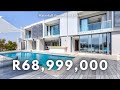 Touring a r68999000 mediterranean mega mansion in waterfall equestrian estate  home tour