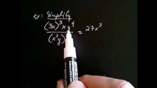 Properties of Exponents part 2