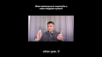 How Much Maintenance Does a Radon System Need? Not Much.