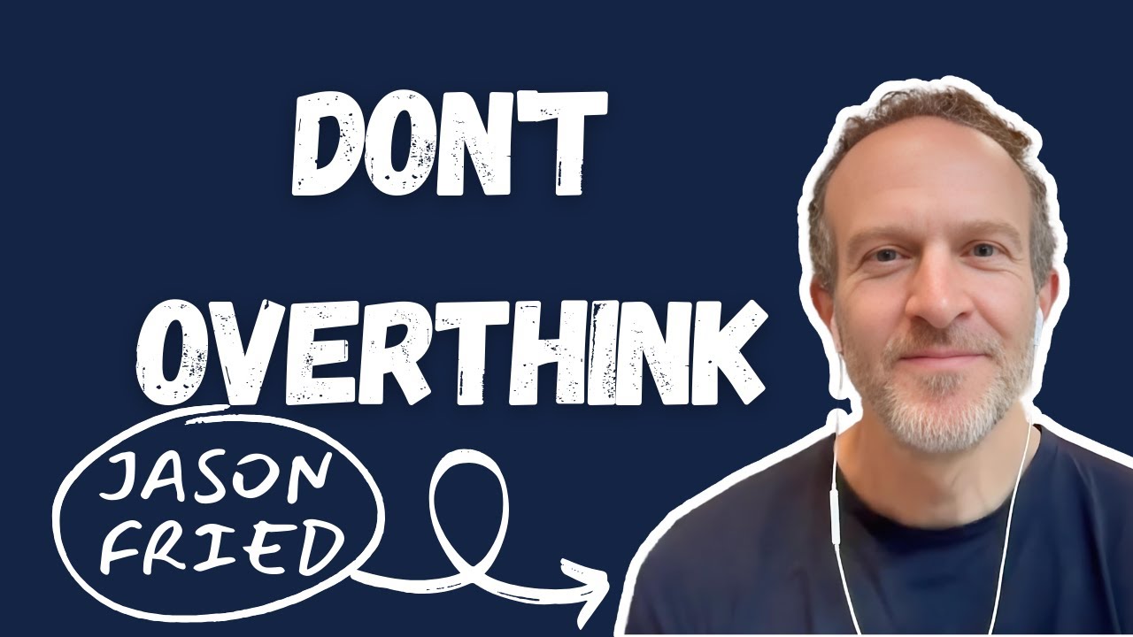 Jason Fried: Startup Tips that NO ONE Tells You