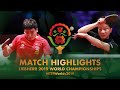 Ma Long vs Liang Jingkun | 2019 World Championships Highlights (1/2)