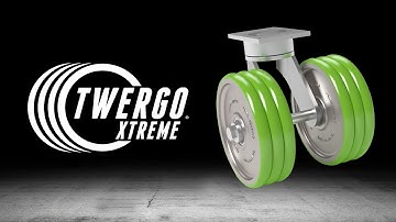 Twergo Xtreme | Heavy Duty Casters by Caster Concepts