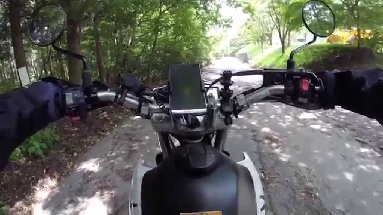 万沢林道 14 セロー250 Gopro3 Be Youtube
