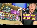 POKEMON SENT ME A HUGE BOX OF CARDS w/ a *SECRET RARE GOLD* OPENING INSIDE!