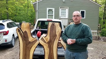 Milling 3 Walnut Logs Into Slabs Part 2
