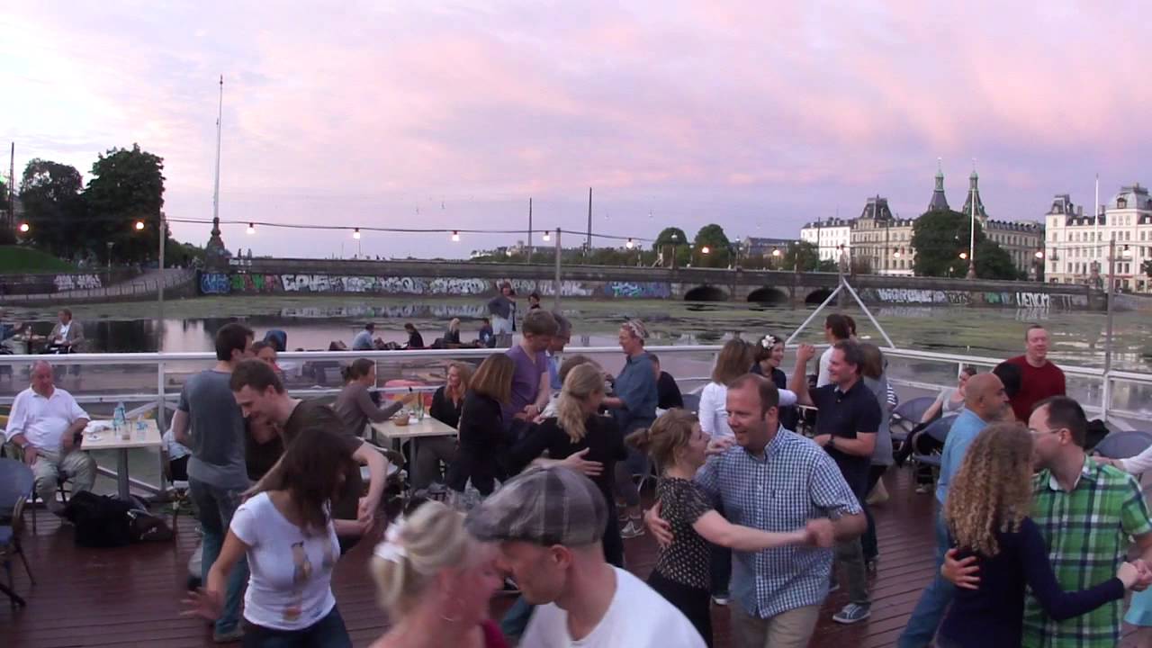 Swingdans ved Kaffesalonen 20. juli 2011