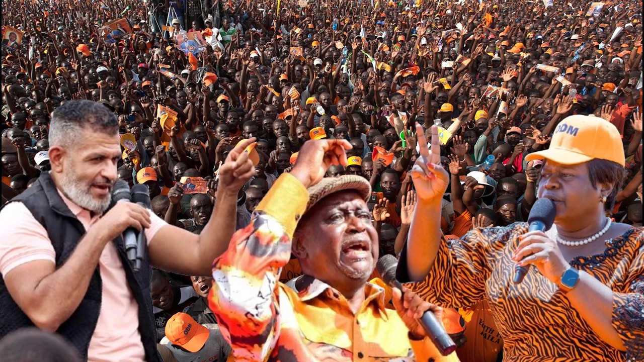 Live: Oburu, ODM Leaders Storm Migori For Linda Ground rallies after Sifuna Dramatic Exit!!