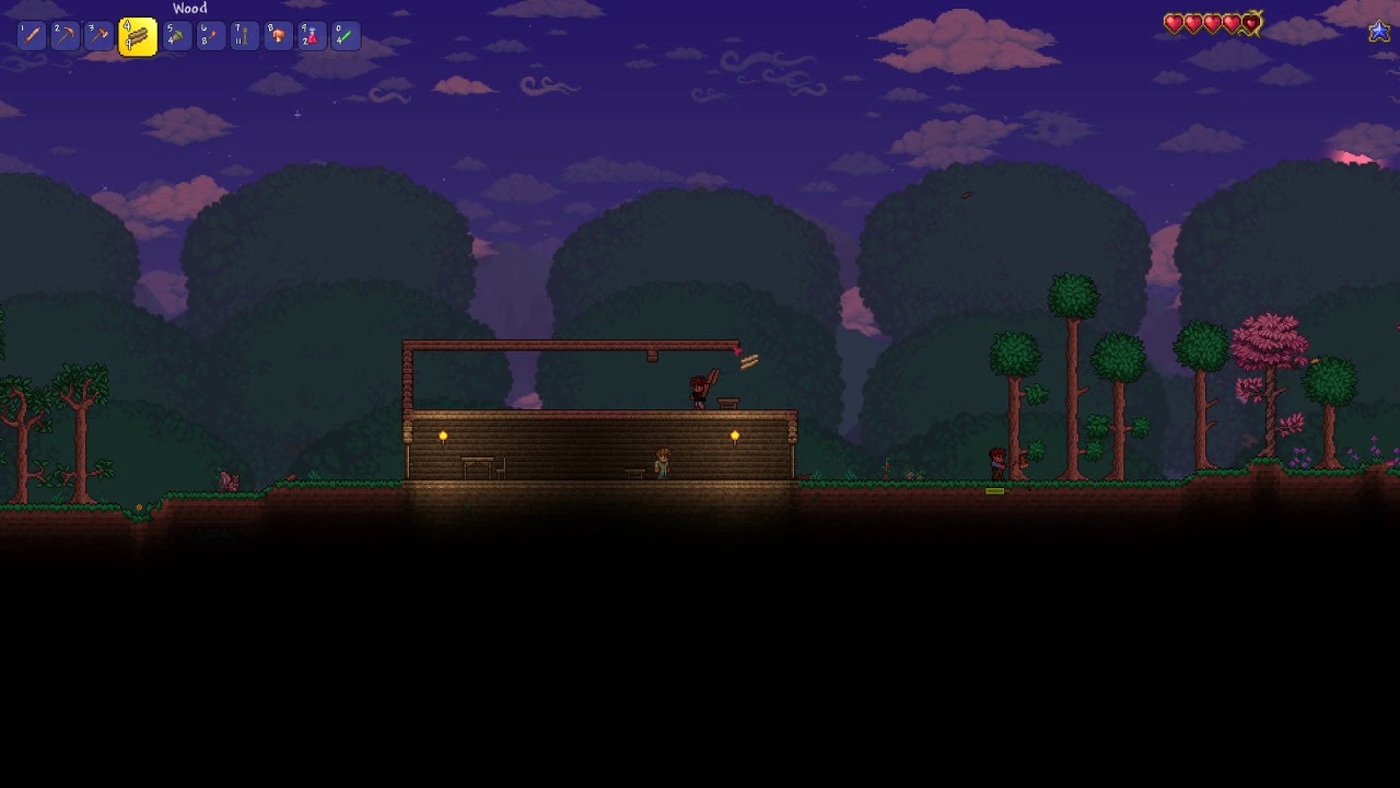 terraria expert mode part 1 - YouTube