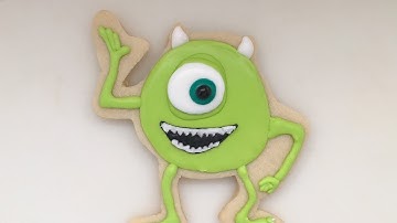 Mike Wazowski Sugar Cookie