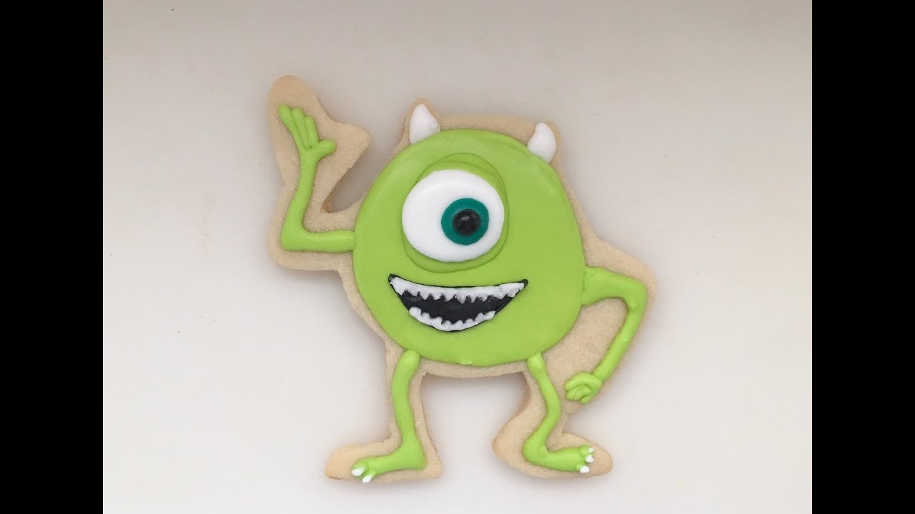 Mike Wazowski Sugar Cookie