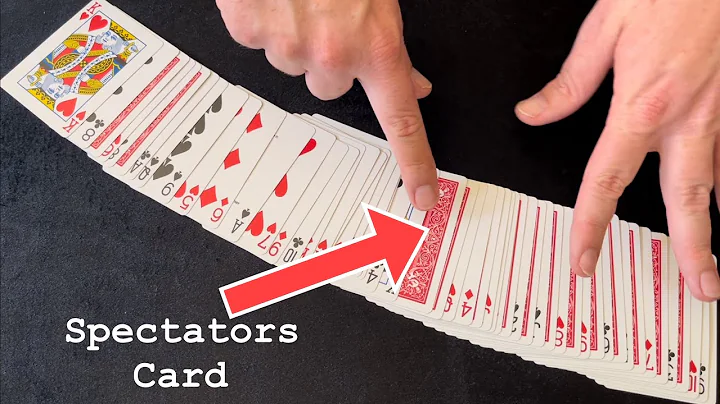Self Working Magic Card Trick Tutorial - Find a Card in a Shuffled Deck of Regular Playing Cards