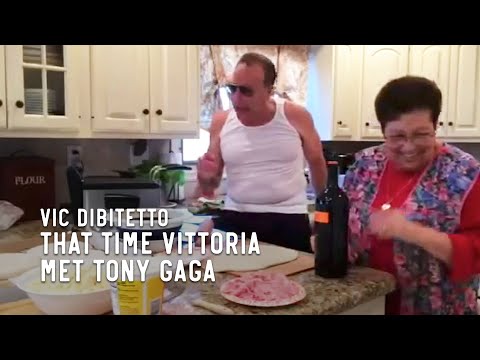That time Vittoria met Tony Gaga