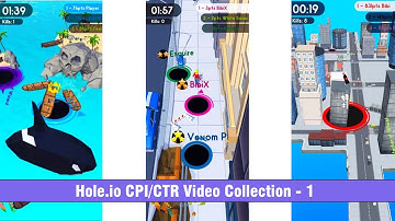 Hole IO by VOODOO | Daily Collection #cpi #ctr video for Hyper Casual Games