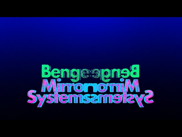 Mirror Systems - Benge performs live on 7 classic Modulars