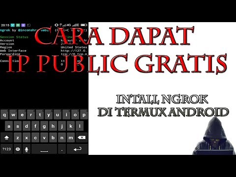 Install Ngrok di TERMUX Android |IP Publik dengan Ngrok|