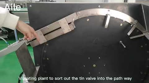 AILE 120CPM High-Speed Aerosol Valve Inserter Aerosol Valve Feeding Machine(Introduction)