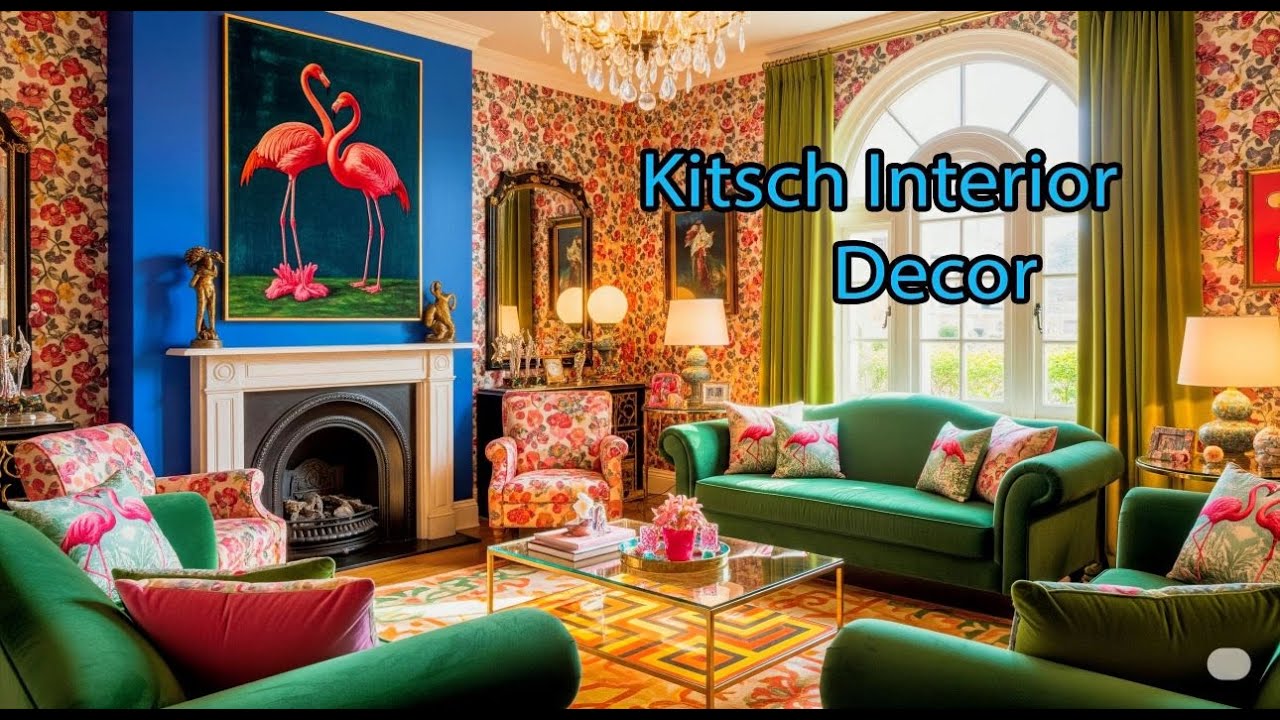 Kitsch interior decor thrives on the unexpected combination of ...