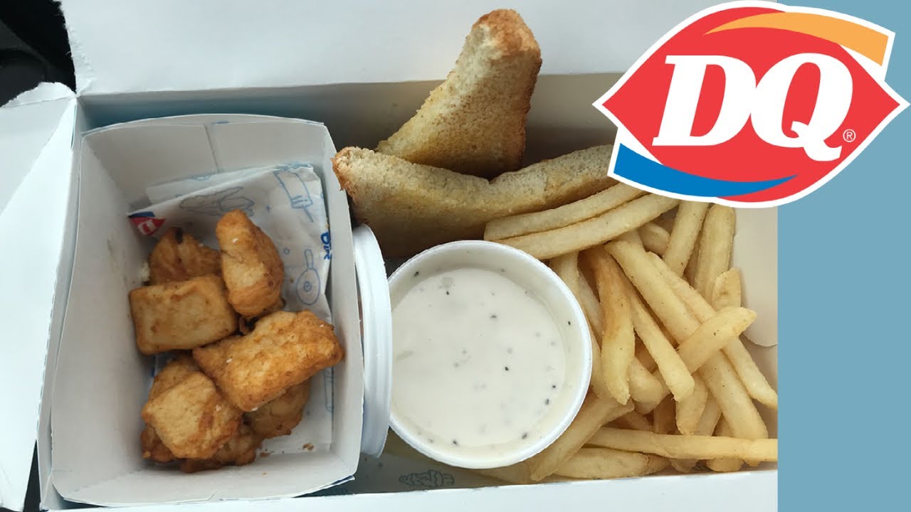 Dairy Queen Rotisserie Style Chicken Bites, Gravy, Toast & French