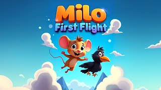 Milo the Mouse’s First Flight: Discovering Gravity and the Magic of Flying!