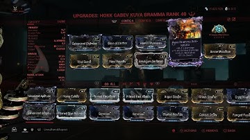 RIVEN IN 60S: Kuva Bramma 2 godroll riven mod Warframe