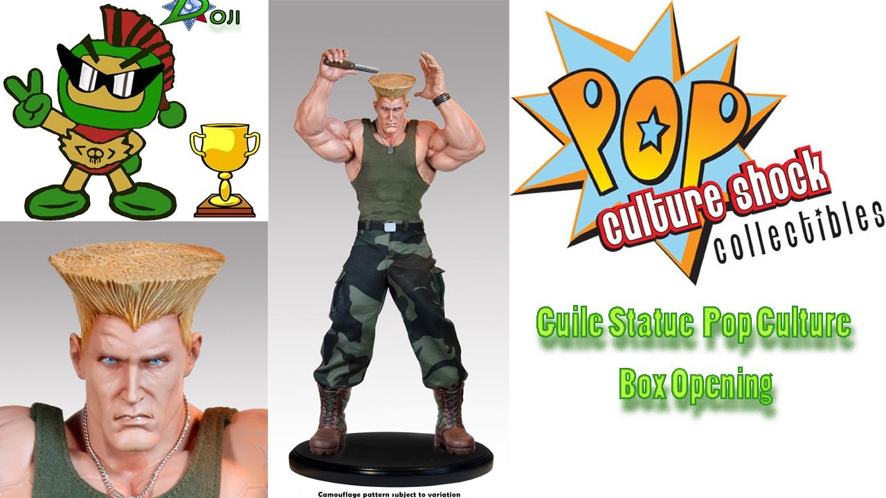 Guile Statue Box opening