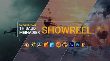 3D Generalist Showreel 2025 - Thibaud Meinadier