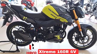 All New Hero Xtreme 160R 4V Pro Varient Price Mileage Features Top Speed Full Detailed Review  160R