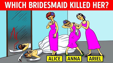 A Set Of Crime Riddles And Picture Puzzles To Test Your Attention Skills